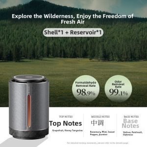 XIWANGSHU | Deodorizing & Aldehyde Removing Long-Lasting Mild Fragrance Car Air Freshener Ornament