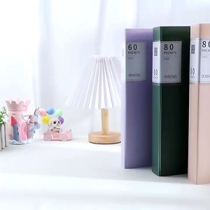 A4 Large Capacity Transparent Folder Paper Storage Multi-layer Document Organi Clear Book Stationery
