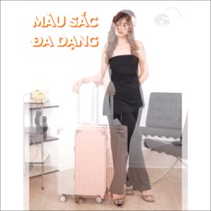 Vali Khung Nhôm Bamozo 9066 Size 20/24 Cao Cấp Vali Kéo Chống Va Đập Bảo Hành 5 Năm - Lỗi 1 Đổi 1 Trong 30 Ngày