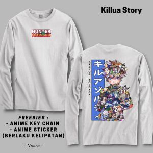 Kaos Panjang Killua Zoldyck Story - Nimea