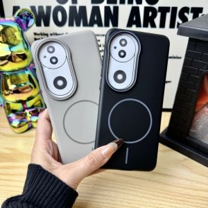 เคสสำหรับ Vivo V40 Pro V40 5G เคสโทรศัพท์ Magsafe สีทึบและบางฝาแข็งเคสป้องกันการกระแทกกันตก