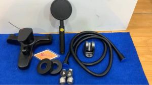 Sen nóng lạnh KAG-Black500 inox304 phủ đen Trọn bộ vòi  sen thân lớn Cao cấp KHÔNG GỈ Séc nước mạnh thiết kế sang trọng sử dụng tốt chiết khấu cao