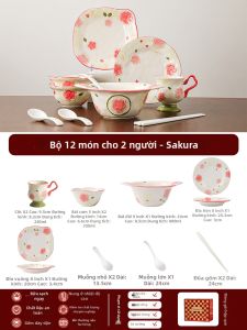 Yomerto | Bộ Dụng Cụ Ăn Bữa Tiệc Sứ Đẹp