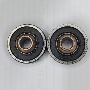 Bộ 2 bạc đạn AGA 6200-2RS/V3P5 chuyên dùng cho motor ( chính xác tốc độ cao) đóng sẵn sơmi thay thế cho ốp nhôm (đã vớt lên lổ 30 mm) bạc đạn shop YOUR FAN nhà làm nên khách an tâm sử dụng