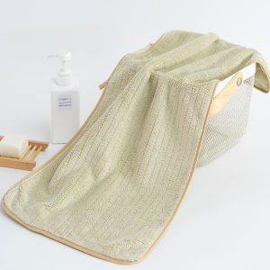 Khăn Bông Thấm Nước Không Rụng Lông Nam Nữ Rửa Mặt Tắm Gia Dụng Khô Tóc Lau Tóc Nhung San Hô Nhanh Khô Hơn Cotton Nam Giới