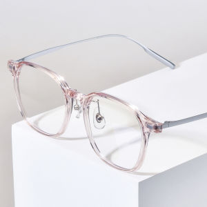 NIANZHEN Titan TR90 Kính mắt khung nữ mới vuông thiết kế thương hiệu kính người đàn ông siêu nhẹ trọng lượng mắt kính hoài cổ kính 8716