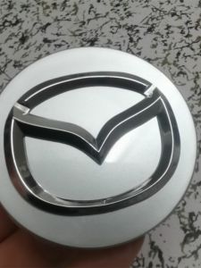 Cap Central De Roue Pour Mazda 6 2006 09 10 12 14 15 Style Wing วัสดุอะลูมิเนียม ชิ้นส่วนรถยนต์ อุปกรณ์เสริม ล้อ ฝาครอบ