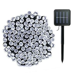 NEW 400LED Solar String Light Outdoor 8 Mode Garden Waterproof Fairy Lamp Garland For Christmas Holiday Party Home Decoration