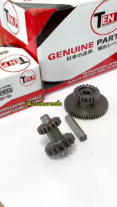 เฟืองคลัทช์สตาร์ท เฟืองหมุนล้อแม่เหล็ก GPX DEMON150 (GR ทุกรุ่น/ GN-6เกียร์) จีพีเอ็กซ์ เดม่อน150 เฟืองครัชสตาร์ท ชุดใหญ่3ชิ้น พร้อมติดตั้งใช้งาน