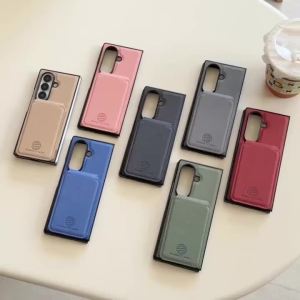 szhaiyu | 2 in 1 Magnetic Wallet Phone Case for Samsung Galaxy Z Fold 8 Ultra 7 6 5 4 Bracket Card Holder Protective Luxury Leather Cover