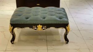 GHẾ ĐÔN SOFA TÂN CỔ ĐIỂN DÁT VÀNG GỖ TỰ NHIÊN G901-DV