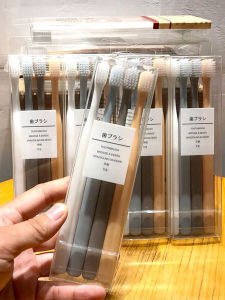 Portable Travel Soft Bristle Toothbrush Set for Men And Women Ultra Fine Brush Head Dental Care Oral Cleaning Tools Pack of 4