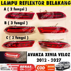 Lampu Reflektor Belakang Avanza Xenia Veloz 2012 2015 2019 2022 2024 2025 2026 2027 LED