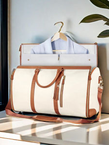 Large Capacity Travel Foldable Suitcase Womens Convenient Fashionable Tote Bag Waterproof PU Leather Handbag for Travel