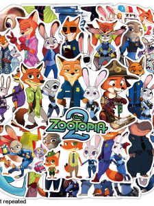 Nghệ Thuật Dán Hình Hoạt Hình Chống Thấm Nước Cho Điện Thoại Di Động Và Cốc Nước Của Bộ Phim Zootopia Mùa Hai Vỏ Điện Thoại Di Động Sáng Tạo