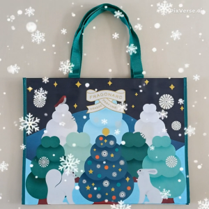Limited Edition Fragonard Large Water Of Happiness Tote Bag by Senteurs de Provence since 2004