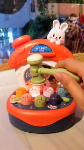 Mainan Anak Happy Hamster Permainan Pukul Pukulan Edukasi Motorik Musik Balita Fun Game Toys