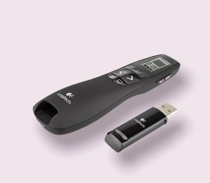 Logitech Support R800 Logitech R800 Professional Presenter พรีเซนเตอร์ไร้สาย - (Black ...