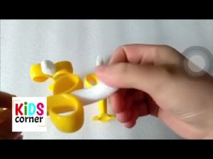 Baby Teether Toothbrush Silicone Banana Toy Soft and Food-Grade No BPA with Travel Case