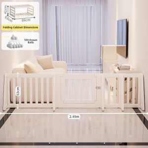 NIHAOTONGNIAN | Baby One-Sided Three-Sided Protection Fence