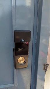 [ CHỐNG NƯỚC] Khóa cổng sắt  vân tay DÙNG APP TTLOCK