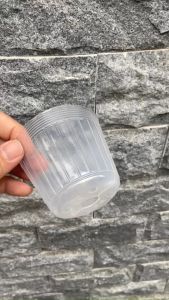 Xấp 10 cái chậu ươm mềm nhựa dẻo trong suốt !