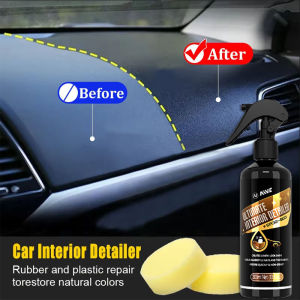 Plastic Restorer Back To Black Gloss Car Cleaning Products Plastic Leather Restore Car Interior Detailing Coating Agent
