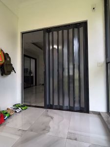 24 hours delivery folding door bathroom door Sliding Door partition track door kitchen simpl door accordion door 6mm