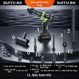 Máy Hút Bụi Đa Năng Dùng Cho Ô Tô & Nhà Cầm Tay Có Chức Năng Thổi