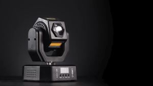 Đèn Moving Head Mini Điều Khiển Bằng DMX Và Âm Thanh Dành Cho Sự Kiện Disco DJ Đám Cưới Tiệc Tại Nhà Chiếu Sáng Chùm Tia Mạnh Hiệu Ứng Ánh Sáng Sân Khấu Tích Hợp.