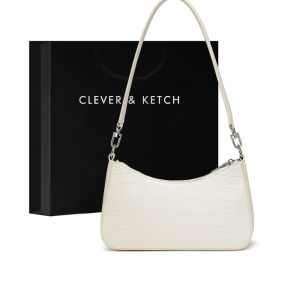 Clever&Ketch Womens 2025 New Fashion Breadstick Bag Underarm Bag Versatile Single Shoulder Bag Middle-Aged Breadstick Bag