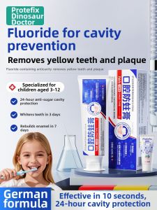 PROTEFIX | Cavity Prevention Teeth Strengthening Childrens Toothpaste 3-12 Years