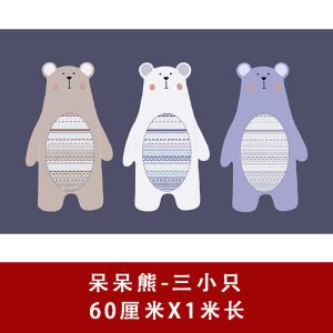 Original Dumb Bear Cartoon Kitchen Oil-resistant Wall Stickers Self-adhesive Waterproof Stove Wall Decals Home Use Paper