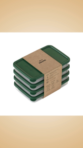 Silicook Soft Flat No. 2 4P Set Freezer Organizer