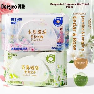 Deeyeo | Fragrant Wet Toilet Paper for Women  Private Area Cleaning