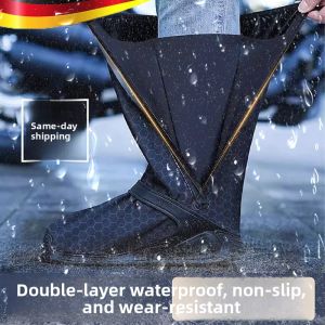 MONLEYTA | Waterproof Anti-Slip Durable Rain Shoe Cover for Men