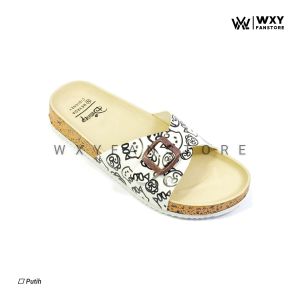 Sandal Selop Wanita Nevada Disney Motif Tsum Tsum Karakter Sendal Slop Cewek Casual Slip On Kekinian Terbaru
