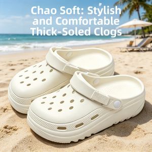 JIFANPAUL | Thick Sole Anti-slip Breathable Enclosed Toe Sandals
