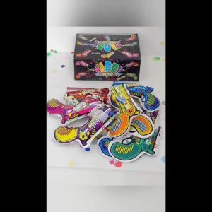 Inflatable Balloon Firework Gun Handheld Paper Scrap Foil Balloons  Blowing Air Confetti Fireworks Toy Guns Inflatable Confetti Poppers Cannons For Wedding Birthday Party Celebration Supplie
