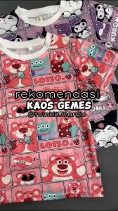 Twinkle Margie: Kaos Anak Perempuan Desain Kuromi & Katun Lembut