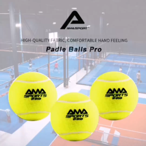 Bola Padel Tennis Pros AMA Sport I High Quality Padel Balls I 1 tube  Pieces