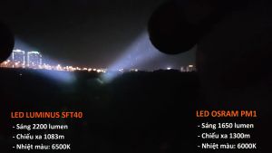 Đèn pin ACEBEAM L19 V2 TRẮNG độ sáng 2200 lumen chiếu xa 1083m LED SFT40 kèm pin sạc 21700 USB Đèn Đèn pin chiếu xa