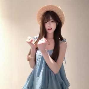 CHANGTONG | Vacation Style Mini Dress Set