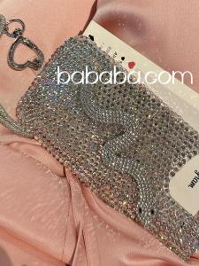 Luxury Full Diamond  15 pro Max Case Womens Style 3D Protection High Fashion Sensation Personality Snake Trendy Cover