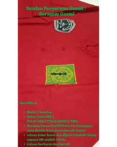 Seragam Siswa Gasmi Anak + Sabuk | Sakral Gasmi