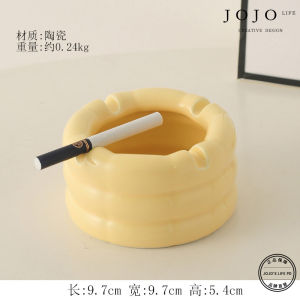 Modern Simple Creative Ceramic Ashtray JOJOS L PD Adonis for Living Room Tea Table Home Decorative Accessories Ash Tray