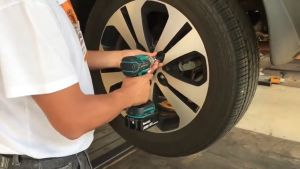 (มีการรับประกัน)Makita ประแจไฟฟ้า  Dtw285 ประแจผลกระทบ ประแจซ่อมรถยนต์ นั่งร้าน 18V ยางซ่อมรถยนต์ไร้แปรงถ่าน