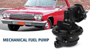 Mechanical Fuel Pump 1/4" - 18 NPSF For Chevrolet 327 409  400 348  307 305 283 267 302 350l Replaces M4891 12355613 SP1321MP