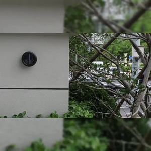 6 LED Solar Wall Light Warm Super Bright Waterproof Decor Lighting Lamp for Courtyard Garden Villa Lampu Dinding Solar