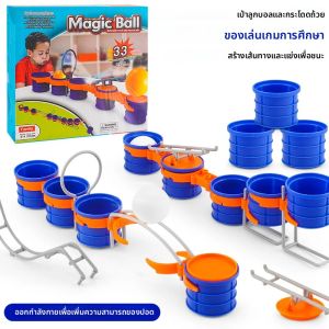 ของเล่นเกมกระดานสำหรับเด็ก ถ้วยกระโดด บอลฝึกความแข็งแรงของปอด อุปกรณ์เสริมพัฒนาการเด็ก ฝึกการใช้จินตนาการ เด็กชายและเด็กหญิง